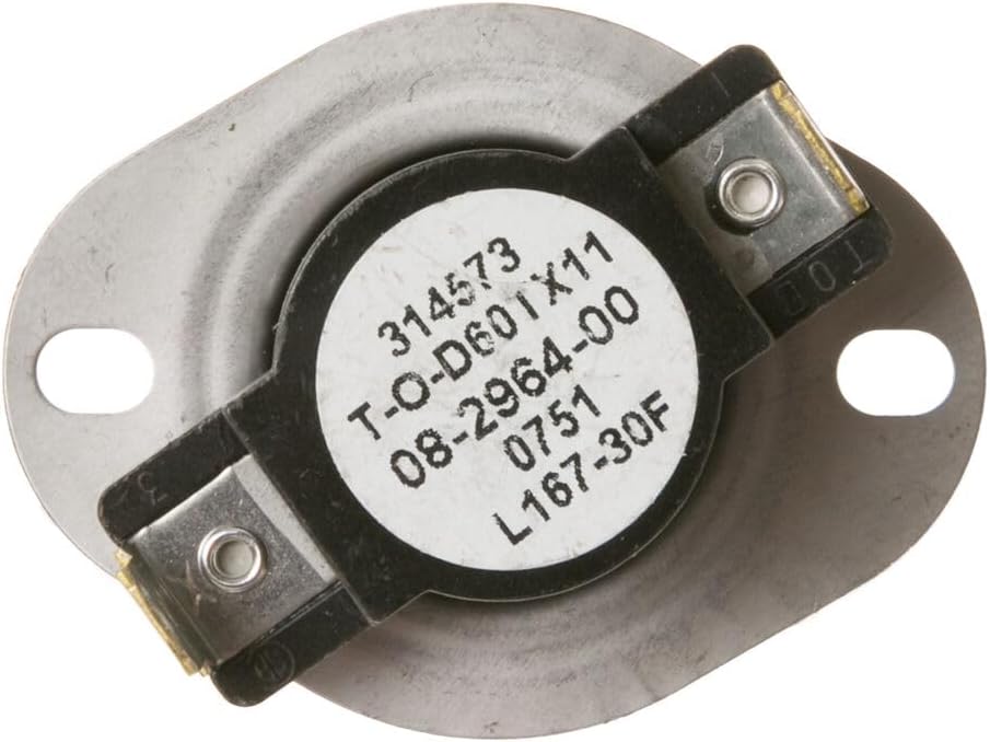 For GE Appliances WP28X10014 Room Air Conditioner Heater HighLimit Thermostat