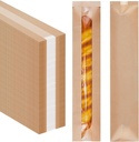 Layhit 300 Pcs Paper Bread Bags with Window for Homemade Bread Baguette Bags Brown Kraft Loaf Storage Sacks Long French Loaf Packing Bakery Storage, 4. 3 x 1. 6 x 23. 2 Inch