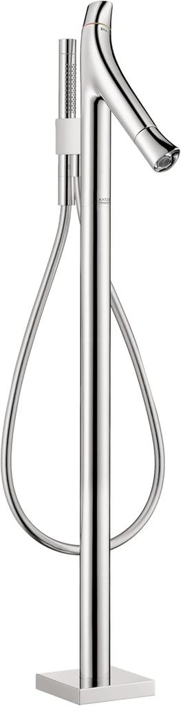 AXOR Avantgarde Starck Organic 2-Handle 5-inch Wide Wall-Mounted Freestanding Bathtub Faucet with Handshower in Chrome, , 12018001