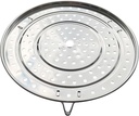 Steamer Rack, 11.81" / 30cm 304 Stainless Steel Removable Legs Multifunction Steaming Stand Holder Rack for Steamer Pot Pans
