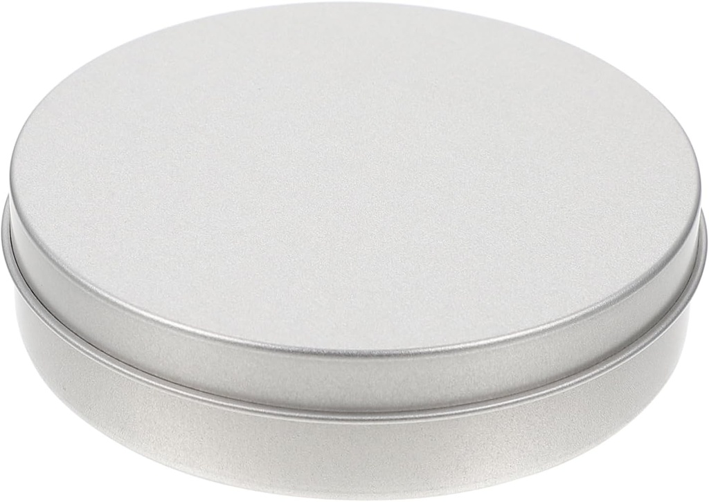 1pc Tinplate Case Candy Container Cookie Holder Round Can Sundries Jar Portable Airtight Snack Box Container