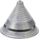 Oregon Precision Mower Blade Balancer, Balances Blades After Sharpening, Universal Quality Metal/Zinc Cone Design, For All Lawn Mower Blades, Fits Stihl, Troy, Husqvarna and More (42-100)