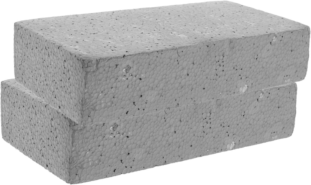 2pcs Realistic Foam Bricks for Stage Cardboard Building Blocks Boys and Girls Halloween Prank Toys Lightweight Safe for Performers