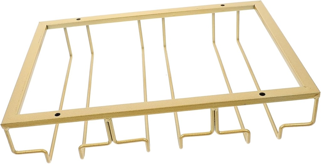 Creative Goblet Rack Wine Glass Holder Upside down Design for Easy Use Clean Wine Cup Shelf