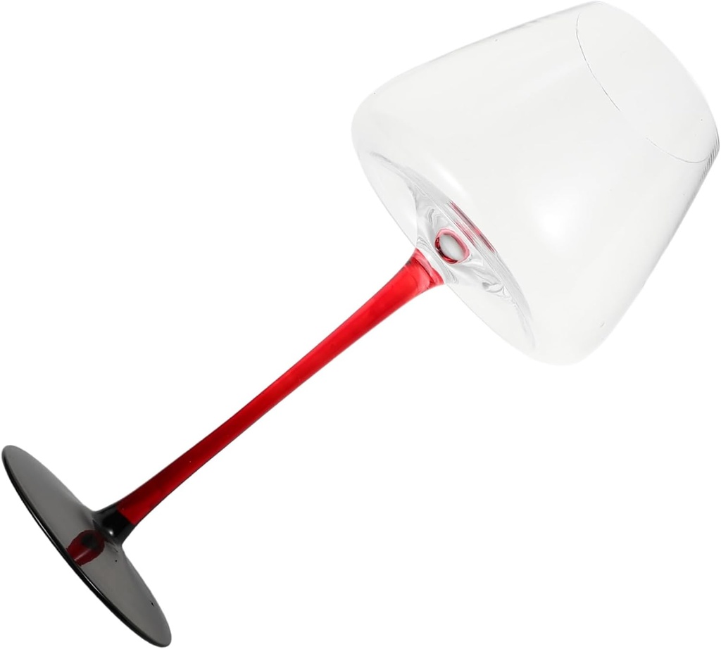 High Stem Burgundy Goblet Glasses Crystal Wine Glasses for Tasting Weddings and Special Occasions Ergonomic Design for Comfortable Grip and Secure Hold