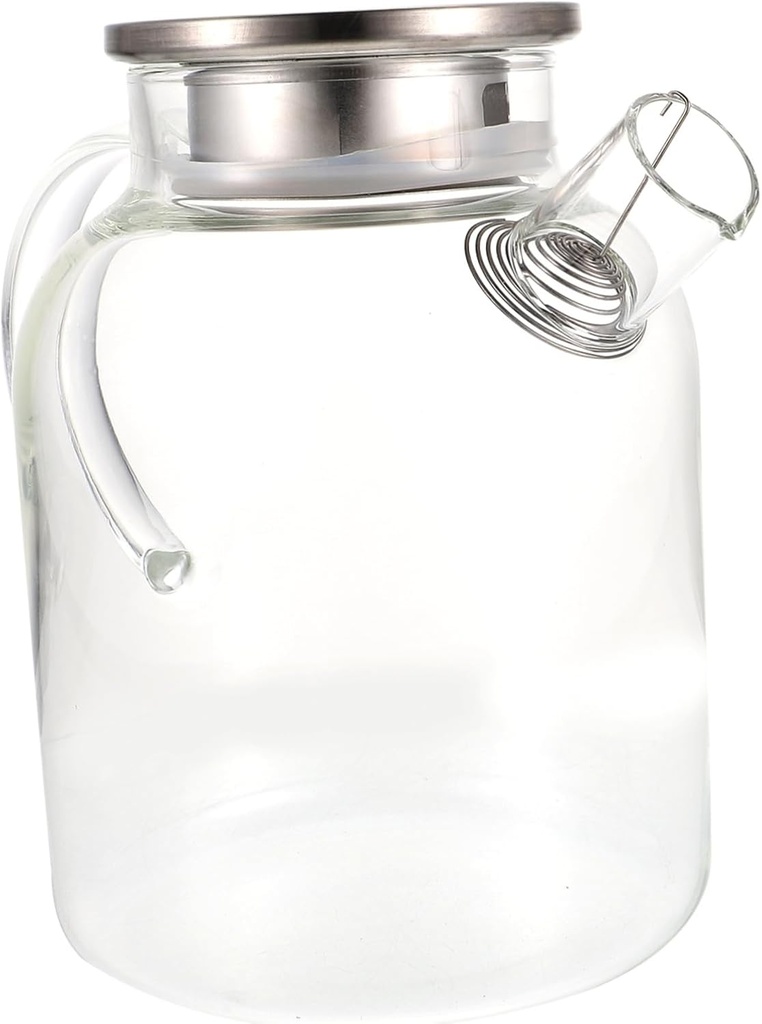 Large Capacity Cold Kettle Glass Iced Tea Container Kitchen Tea Kettle