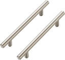 Ravinte 30 Pack 7.38 inch Cabinet Pulls Brushed Nickel Stainless Steel Kitchen Cupboard Handles Cabinet Handles, 5 inch (128mm) Hole Center