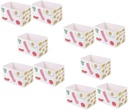 10pcs Lightweight Breakfast Packaging Box Sandwich Packing Boxes Paper Sandwich for Desserts Cake Carrier