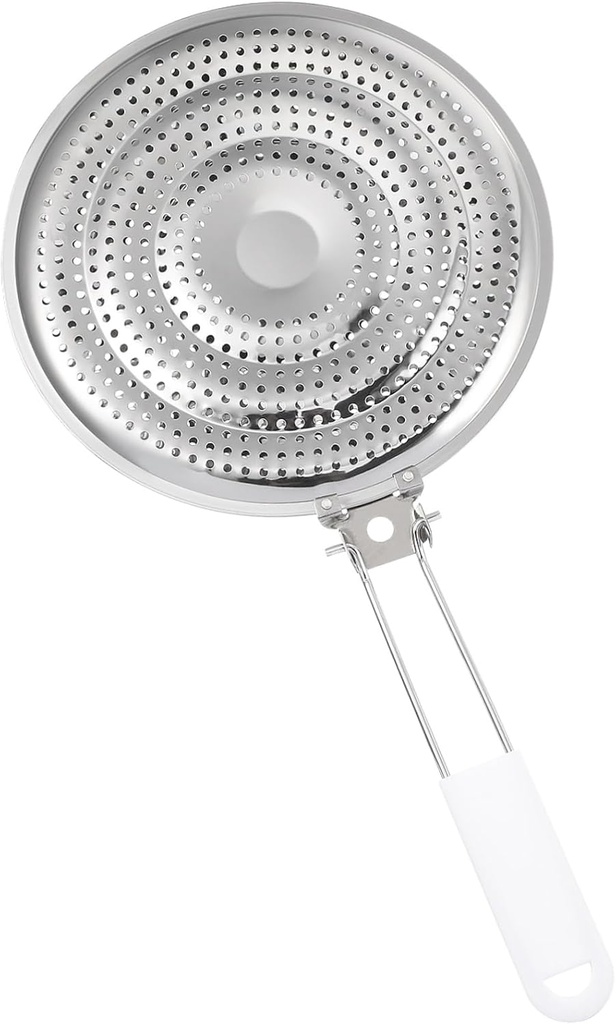 Amosfun Heat Diffuser Induction Plate Multipurpose Hot Pads for Gas Electric and Induction Cookers Safe Cooking Trivet with Hollow Handle for Pots