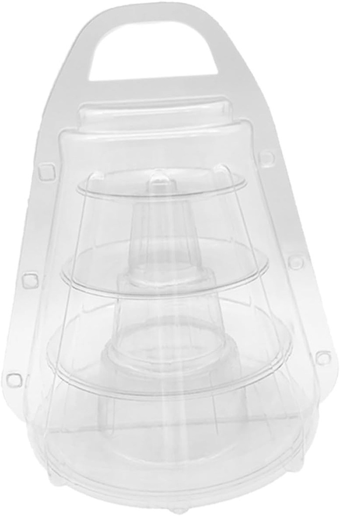 Handheld Biscuits Container Macaroon Box for Desserts Candy Table Decorations Macaron Tower Food Boxes Clasp Elegant