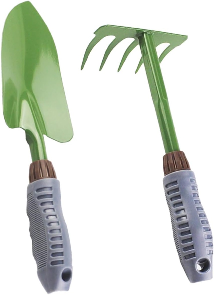 KESYOO 1 Set Plastic Hand Rake Small Garden Tools Garden Rake for Gardening Durable Iron