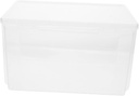 Sandwich Containers Airtight Bread Storage Box Bread Dispenser Large Plastic Bread Box for Home Office