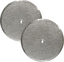 Air Filter Factory 9-1/2 Inches Round x 3/32 With Center Hole Flat Range Hood 12-Layer Aluminum Grease Filter 2-Pack