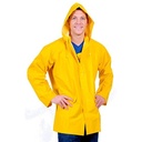 Galeton mens RAINCOAT, Yellow, Small US