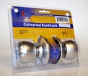 "Constructor" "Rainbow" Privacy Door Knob Lock Handle Set Silver