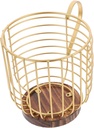 Healifty Organizer Basket Practical Storage Rack for Home Kitchen Countertop Coffee Bar with Multi-use for Snacks and Fruits Easy to Clean Coffee Pod Holder for Office and Cafe