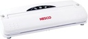 Nesco VS-01 One Touch Operation Food Vacuum Sealer with Vacuum Sealer Bags, White