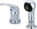 Central Brass 1130 Single Handle Shampoo Faucet in Chrome