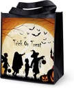 CafePress Halloween Trick Or Treat Reusable Grocery Tote Bag Reusable Collapsible Grocery Bag