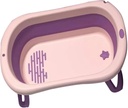 Foldable Bathtub， Portable Puppy Bathtub Dog for Small Medium Pets for Indoor and Outdoor use(Violet)