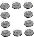 20pcs Clear Cake Carrier Box Round Cake Holder for Birthday Packing Portable and Lightweight Food-safe Transparent Design for Transporting