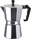Kitchen Sense Polished Aluminum Coffee Maker 6 Cup