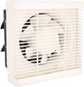 Oumefar Function Exhaust Window Fan Plastic Stable and Firm Kitchen Exhaust Fan Bathroom Exhaust Fan for Home Bathroom(APB15-3-B/opening 200)