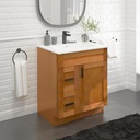 Maple Shaker Sink Base Bathroom Vanity with Drawers 30" Ready-to-Assemble Cabinet