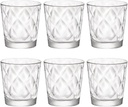 Bormioli 128756-v42 Kaleido Crystal Water Glass 24 cl Set of 6