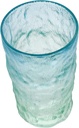 1pc Gradient Glass Water Cup Stylish Drinking Cup for Juice Beverages More Textured Design Easy to Clean for Home Use