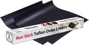 2 X Large Oven Liner - BPA & PFOA Free Teflon Non-Stick Oven Liners or Pan Liners-17x25 2 PCS + STOVE TOP LINER - Heavy Duty Use for Electric, Gas, Microwave, and Toaster Ovens (2, 17 x 25)
