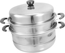 DECHOUS 1set Steamer Cooking Multi-purpose Cooking Pot Home Kitchen Steamer for Food Steam Pot