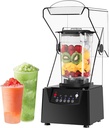 2L Electric Stand Mixer,Blade Ice Crusher,Commercial Blender,Smoothie Maker,with Sound Enclosure,5 Presets,for Smoothie