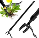 Detachable Stand Up Weed Puller Tool with Long Handle, Dandelion Weed Puller Tool Stand Up Heavy Duty, Garden Weed Remover Tool Long Handle, Weeding Tools Gardening Long Handle (Wood 44in)
