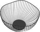 Zerodeko Nordic Style Metal Fruit Bowl Large Capacity Wire Basket for Kitchen Counter Elegant Storage for Fruits Snacks and More Chic Home Decor