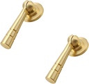 2 pcs Brass Tear Drop Knobs Pulls Pendant Antique Decorative Tear Drop Cabinet Pull for Cabinet Hardware Kitchen Knobs Dresser Pulls Bathroom Gold Cabinet Drawer Handles