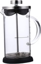 Mikinona Press Pot 350ml Kettle Heat-resistant Coffee Press Maker Stainless Teapot Scale