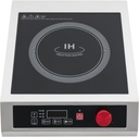 3500W AC 110-240V Commercial Induction Cooktop, Powerful Electric Induction Burner, Touch/Knob Control Countertop Electric Stove, Applicable Pan Bottom Diameter ≤9.84in