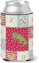 Caroline's Treasures CK5531CC Chameleon Can or Bottle Hugger, Red Cooler Washable Drink Sleeve Collapsible Beverage Insulated Holder, Can Hugger, Multicolor