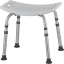 NOVA Medical Products Shower & Bath Chair, Quick & Easy Tools Free Assembly, Lightweight & Seat Height Adjustable