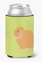 Caroline's Treasures BB7794CC Holland Lop Rabbit Green Can or Bottle Hugger Cooler Washable Drink Sleeve Collapsible Beverage Insulated Holder, Can Hugger, Multicolor