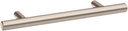Cosmas® 305-030SN Satin Nickel Cabinet Hardware Euro Style Bar Handle Pull - 3" Hole Centers, 5-3/8" Overall Length, 1/2" Inch Bar Diameter
