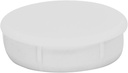 Rok Hardware 35mm (1-3/8") Plastic Hole Plug, White, 10 Pack ROKHP35WH