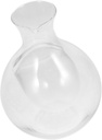 IMIKEYA Glass Whiskey Decanter Japanese Sake Jug for Aeration Clear Glass Wine Dispenser for Home Use Decorative Liquor Carafe for Parties and Gatherings