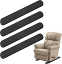 4 PCS 30Inch Non-Slip Furniture Rail Pads for Hardwood Floors and Other Types of Floors, Keeping Recliners, Sofas, Couches, Chairs, and Furniture in Place