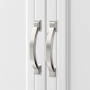 Asidrama 10 Pack 3 Inch(76mm) Brushed Satin Nickel Kitchen Cabinet Handles, Cabinet Pulls Kitchen Cabinet Hardware for Cupboard Drawer Pulls