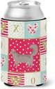 Caroline's Treasures CK5717CC Somali #2 Cat Love Can or Bottle Hugger, Red Cooler Washable Drink Sleeve Collapsible Beverage Insulated Holder, Can Hugger, Multicolor