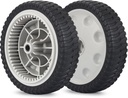 734-04018 Lawn Mower Front Drive Wheels, 8 Inch Wheels for MTD 734-04018A 734-04018B 734-04018C 12AV569Q597 Troy-Bilt TB240, Pack of 2