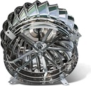 Ventilation Ventilation Fan Stainless Steel Exhaust Hood Industrial Wind Turbine Roof Ventilator Stainless Steel Unpowered Hood