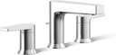 Kohler 97100-4-CP Taut® Widespread Bathroom Sink Faucet, 1.2 gpm, Polished Chrome